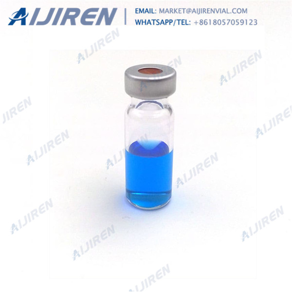 PTFE/red rubber septa sample storage crimp neck vial online